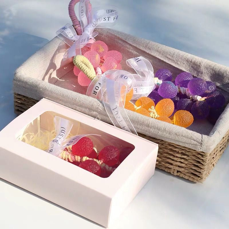 Lychee Scented Soap Flower Gift Set 🌸