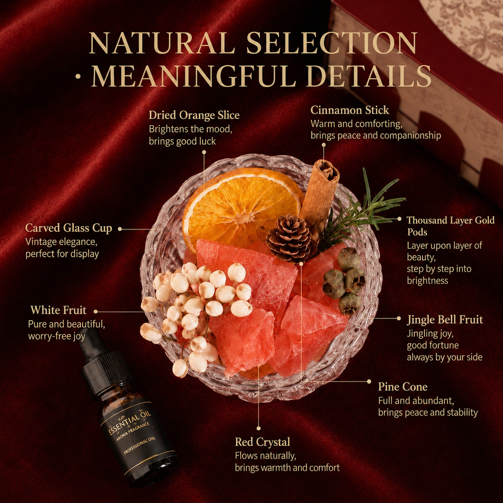 Luxury Rose Iceland Aroma Diffuser Stone Gift Box | Freesia & Multi Fragrance for Birthday Anniversary Present for Her