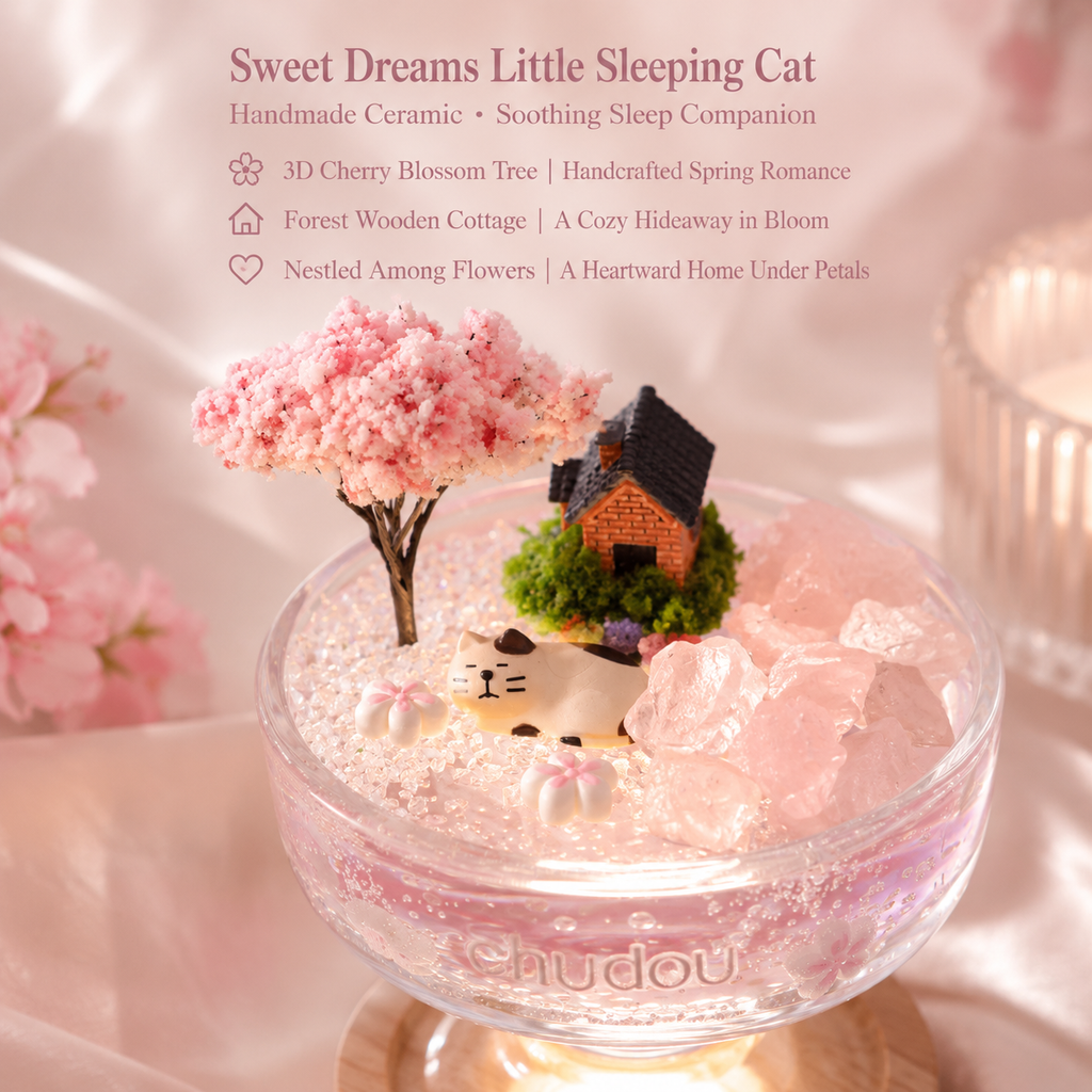 Romantic Sakura Night Light Room Decor & Essential Oil Diffuser Set for Birthday, Anniversary & Valentine’s Day Gifts | DDG Gift Co.