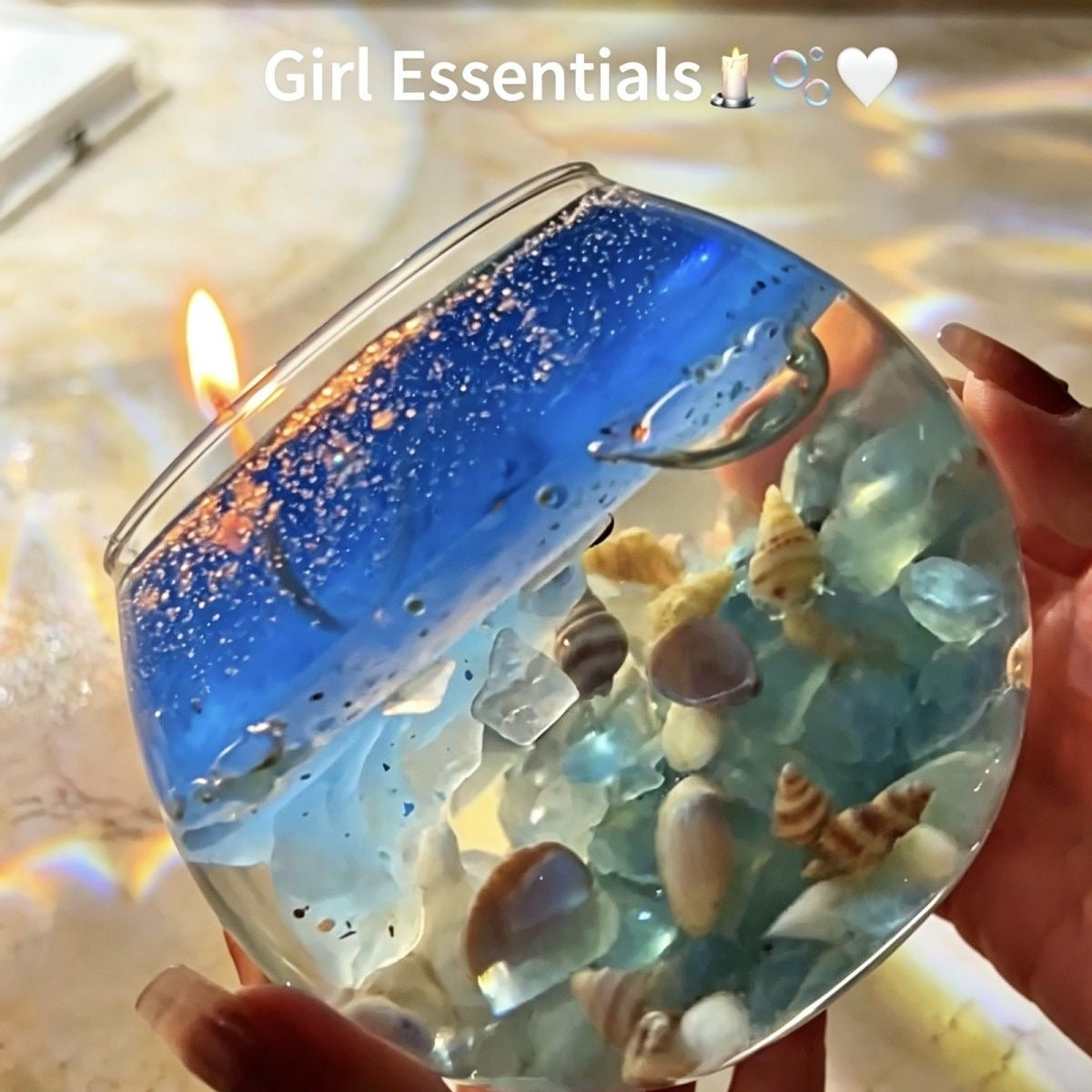 🌊 DIY OCEAN SCENTED CANDLE KIT