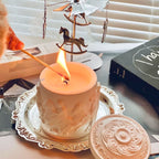 🎠 Rotating Carousel Scented Candle Gift Set | Premium Aromatherapy Home Decor