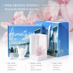 City of Angels Crystal Aromatherapy Gift Set with 3 Modes LED Lamp  Unique Gift for Birthday, Anniversary, Valentine’s Day, Women & Her