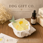 Ocean Crystal Seashell Diffuser StoneNo Flame Scented Stone Air Freshener with Essential Oil