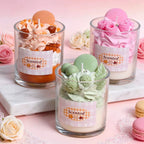 Handmade Dessert Scented Candle – 9 Fragrance Options | Personalized Gift Candle