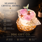 Ocean Crystal Seashell Diffuser StoneNo Flame Scented Stone Air Freshener with Essential Oil
