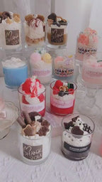 Decadent Dessert Scented Candle Stress Relief & Aromatherapy