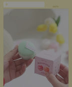 Pastel Macaron Candle - Hand-Poured Soy Wax, Multiple Scents, Perfect for Bedroom Decor, Birthday Gift for Dessert Lovers